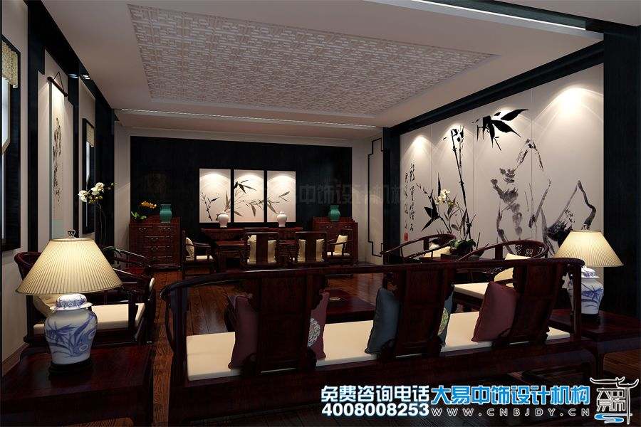 北京朝陽(yáng)高端中式會(huì)所設(shè)計(jì)
