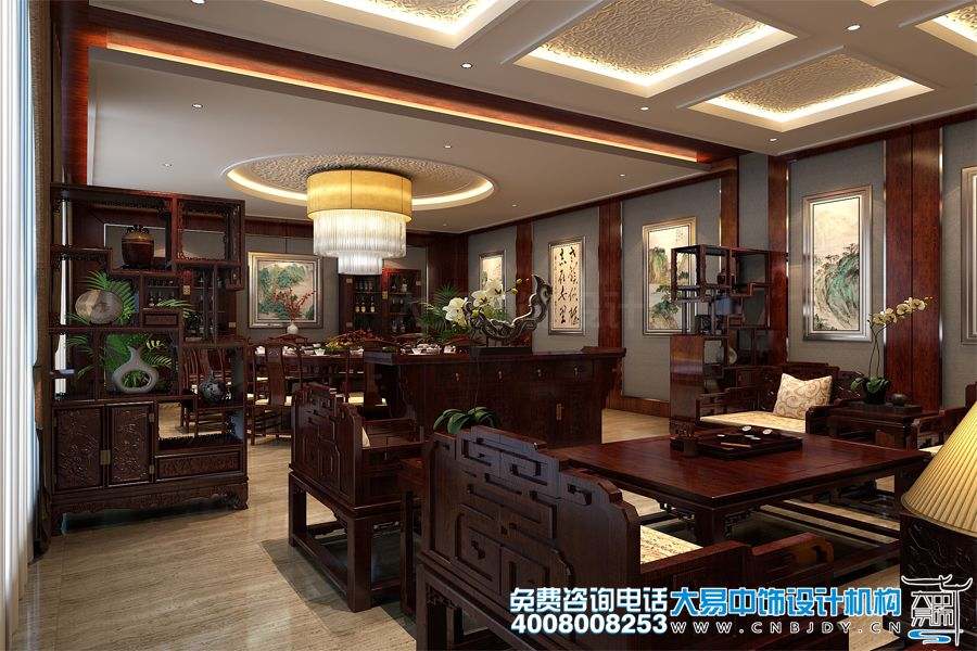 北京朝陽(yáng)高端中式會(huì)所設(shè)計(jì)