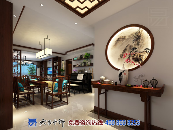 小戶(hù)型新中式住宅設(shè)計(jì) 大氣視覺(jué)中式裝修效果